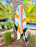 Ohana Throw Blanket - Handwoven - Beach Towel - Mexican Blanket