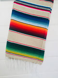 Baja Shores Adventure Blanket l Mexican Blanket l Throw Blanket