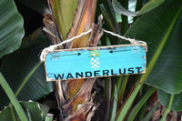 Wanderlust Travel sign - Travel Decor - Wood Sign