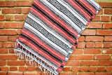 Berry Beach Blanket l Mexican Blanket l Throw Blanket