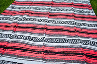 Berry Beach Blanket l Mexican Blanket l Throw Blanket