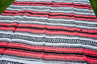 Berry Beach Blanket l Mexican Blanket l Throw Blanket